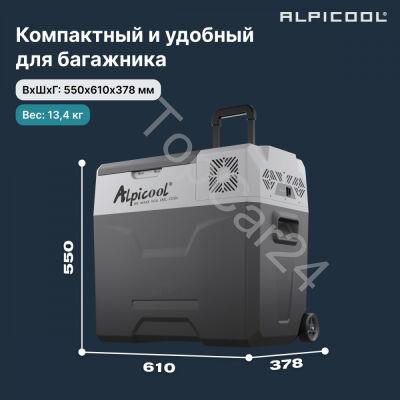 Автохолодильник Alpicool CX50 (12/24)