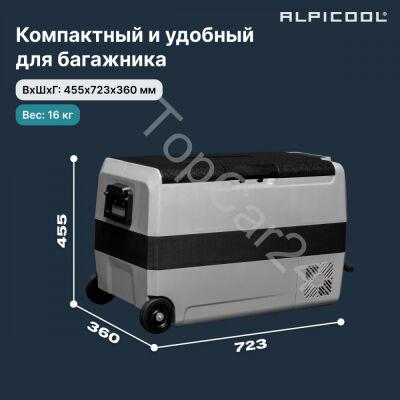 Автохолодильник Alpicool ET50 (12/24)