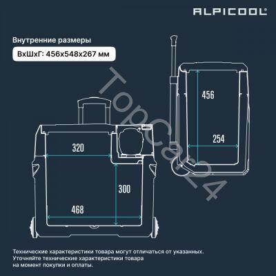 Автохолодильник Alpicool CX50 (12/24)