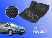 Коврики для Ford Focus II (2004-2011) Standart ("EVA 3D") в cалон