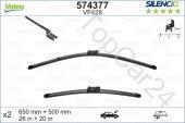 Комплект стеклоочистителей Valeo Silencio Flat VF428