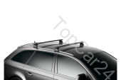 Багажник Thule WingBar на интегрированные рейлинги Mini Cooper Countryman 2010-н.в. черный