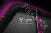 ДЕФЛЕКТОРЫ ОКОН VINGURU Daewoo Gentra 2012- сед НАКЛАДНЫЕ К-Т 4 ШТ
