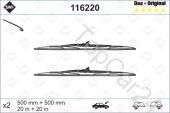 Комплект стеклоочистителей SWF Das Original x2 220