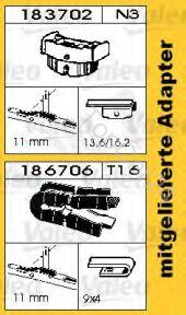 Щетка стеклоочистителя SWF Das Original Trucks 550