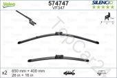 Комплект стеклоочистителей Valeo Silencio Flat VF347