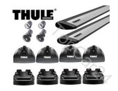 Автобагажник Thule wingbar для Toyota Fortuner аэро на низкие рейлинги