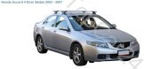 Багажник на крышу YAKIMA (Whispbar) для Honda Accord седан