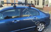 Багажник с прямоугольными дугами 1,2м Honda Civic VIII