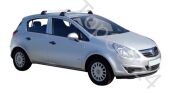 Багажник на крышу Opel Corsa D в штатные места