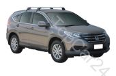 Автобагажник на крышу Honda CR-V 4 без рейлингов