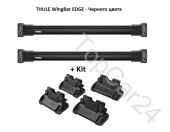 Автобагажник на низкие рейлинги Hyundai I30 CW Thule WingBar Edge Black