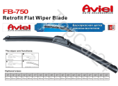Щетка стеклоочистителя Aviel Б/К 35см FB-750