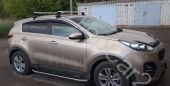 Багажник на крышу Kia Sportage 4 без рейлингов