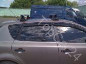 Багажник на автомобиль с аэродинамическими дугами 1,2м Kia Ceed