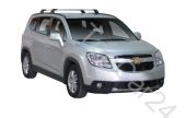 Автобагажник Chevrolet Orlando в штатные места