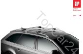 Автобагажник на продольные рейлинги (дуги) Thule WingBar Edge 9582