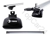 Аэродинамический багажник Thule Wingbar на продольные дуги (релинги)