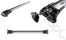 Багажник на продольные рейлинги (дуги) Thule WingBar Edge 9583